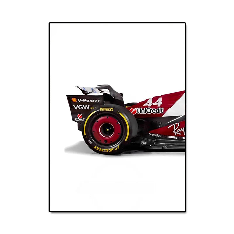 2025 Formula 1 Car Leclerc Or Hamilton Poster