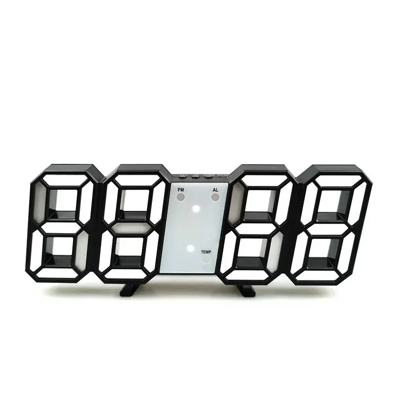 3D LED Digital Alarm Clock