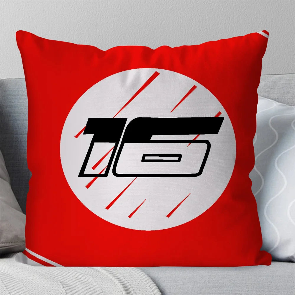 Charles Leclerc F1 Pillow