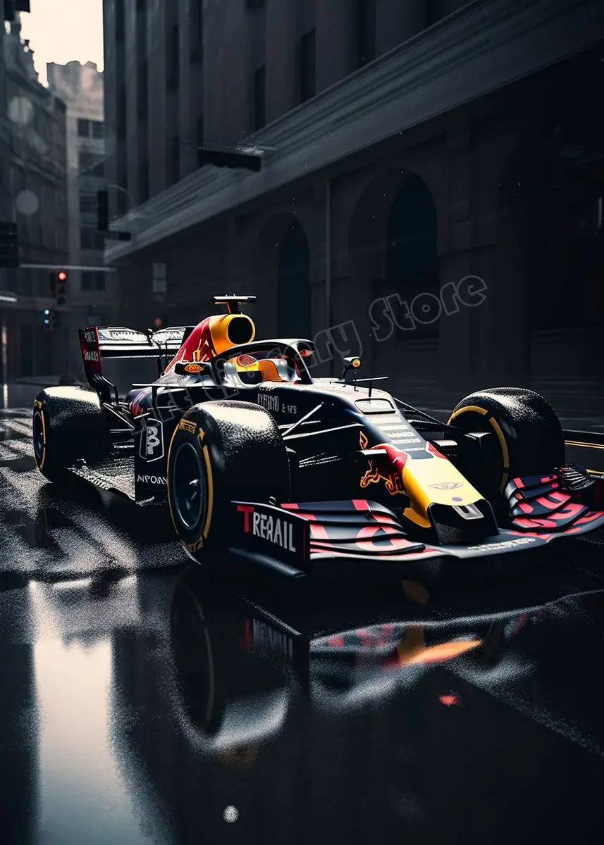 F1 Car Poster