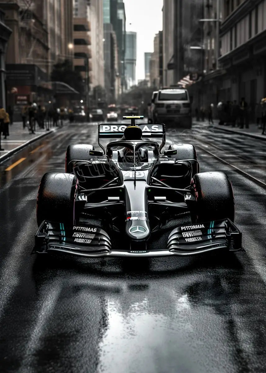 F1 Car Poster