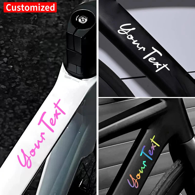 1PC Custom Bicycle Stickers