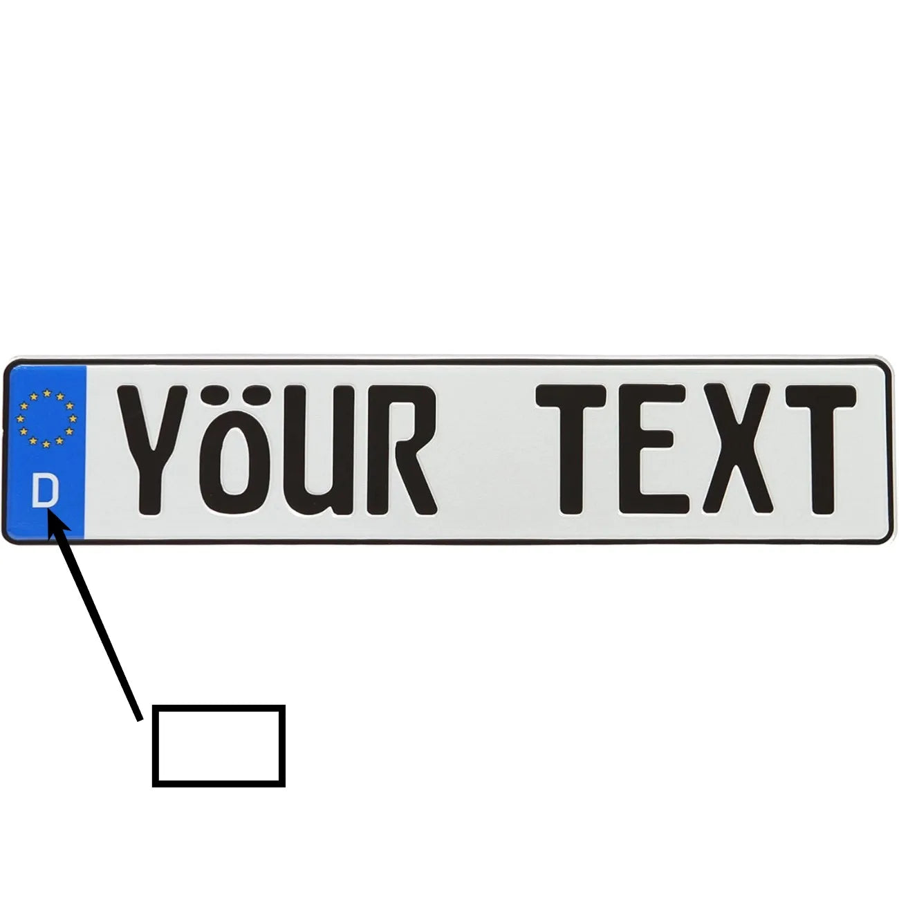 Custom European Decorative Sign & Frame