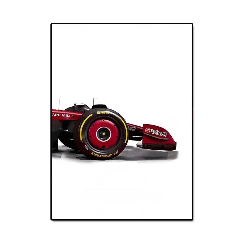 2025 Formula 1 Car Leclerc Or Hamilton Poster