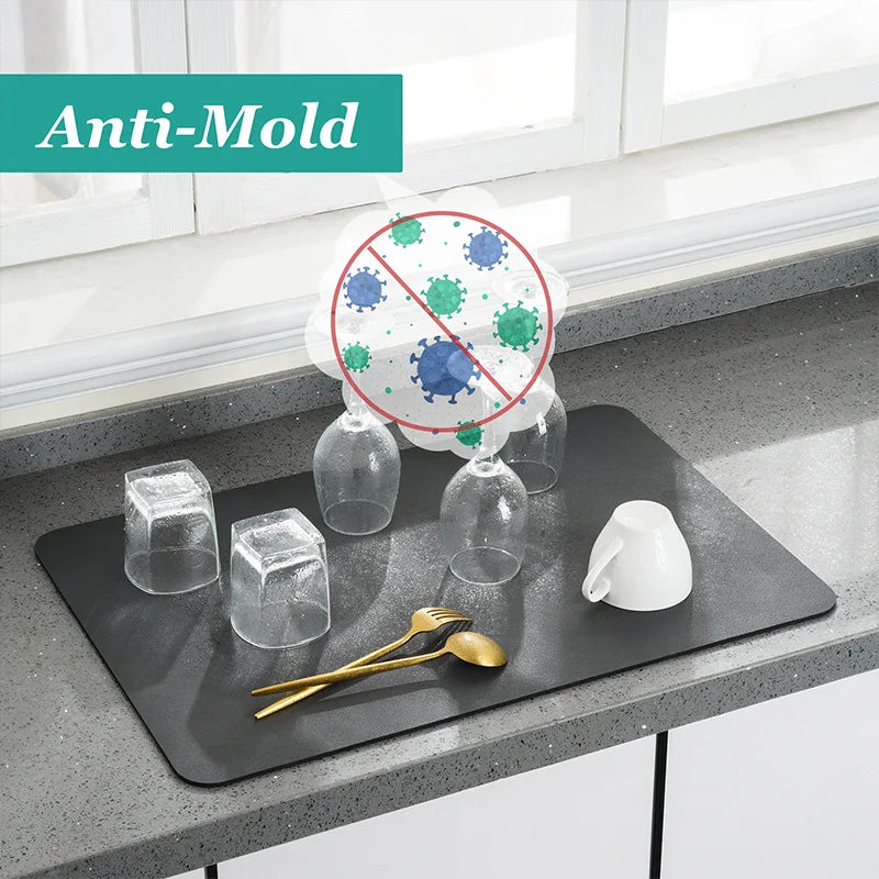 Antiskid Kitchen Absorbent Draining Mat