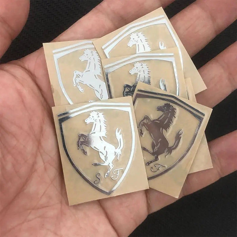 Metal Sticker Ferrari