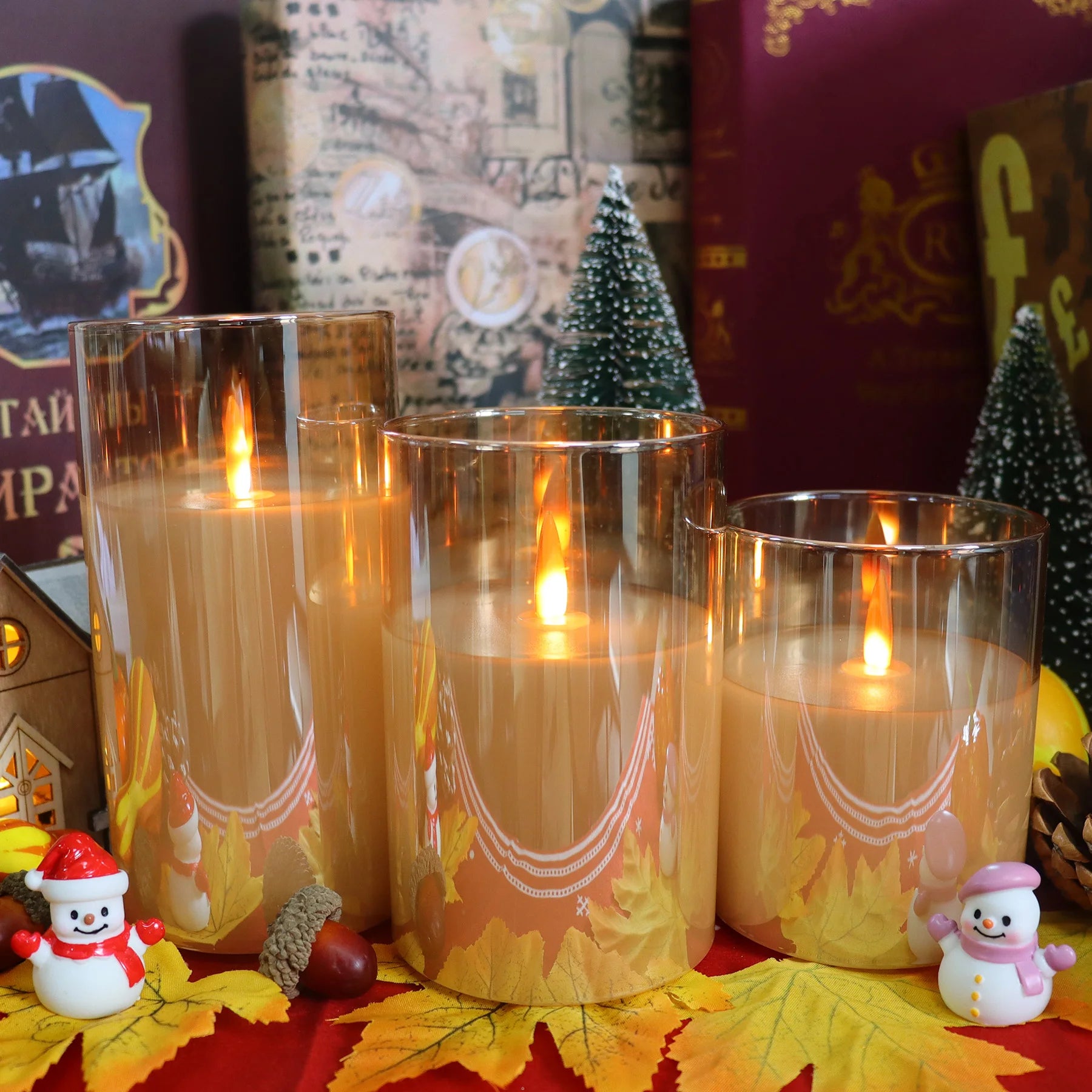 Rechargeable Flickering Flameless Candles