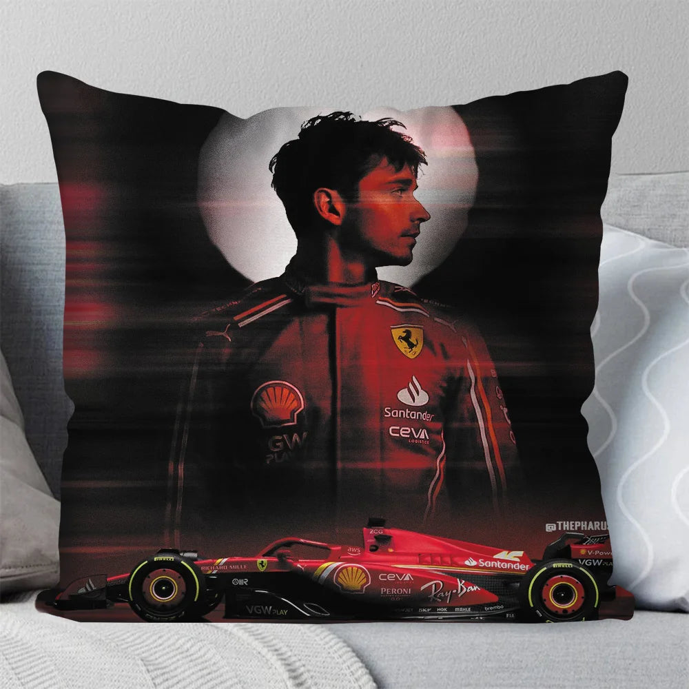 Charles Leclerc F1 Pillow