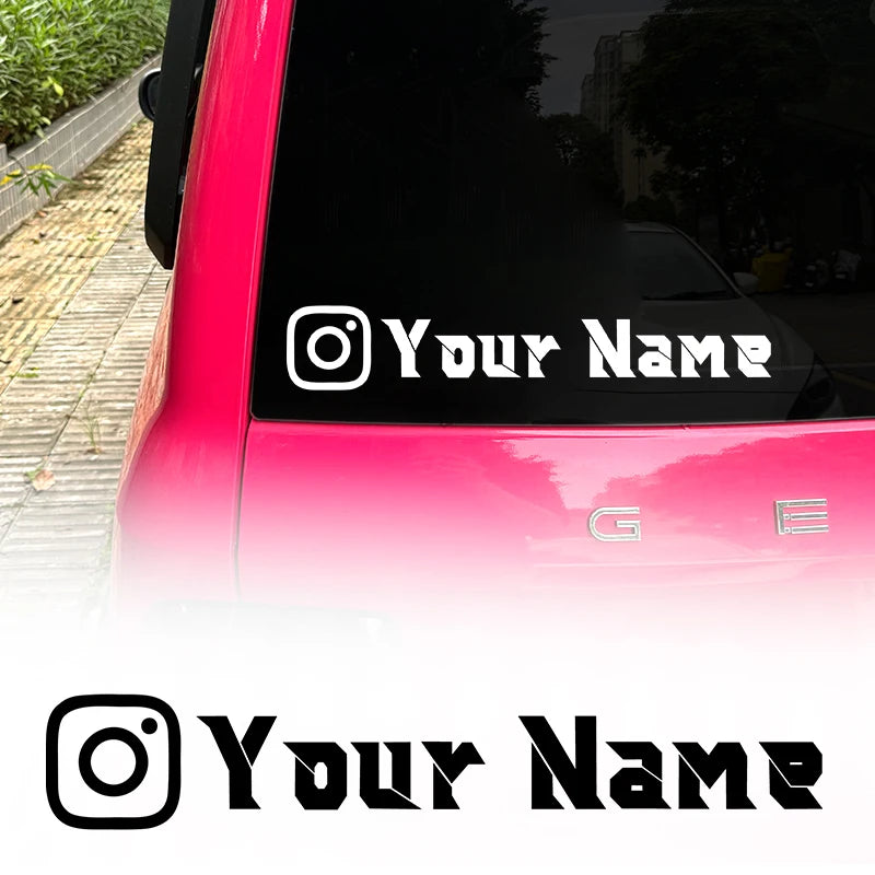 1PC Custom Instagram User Name