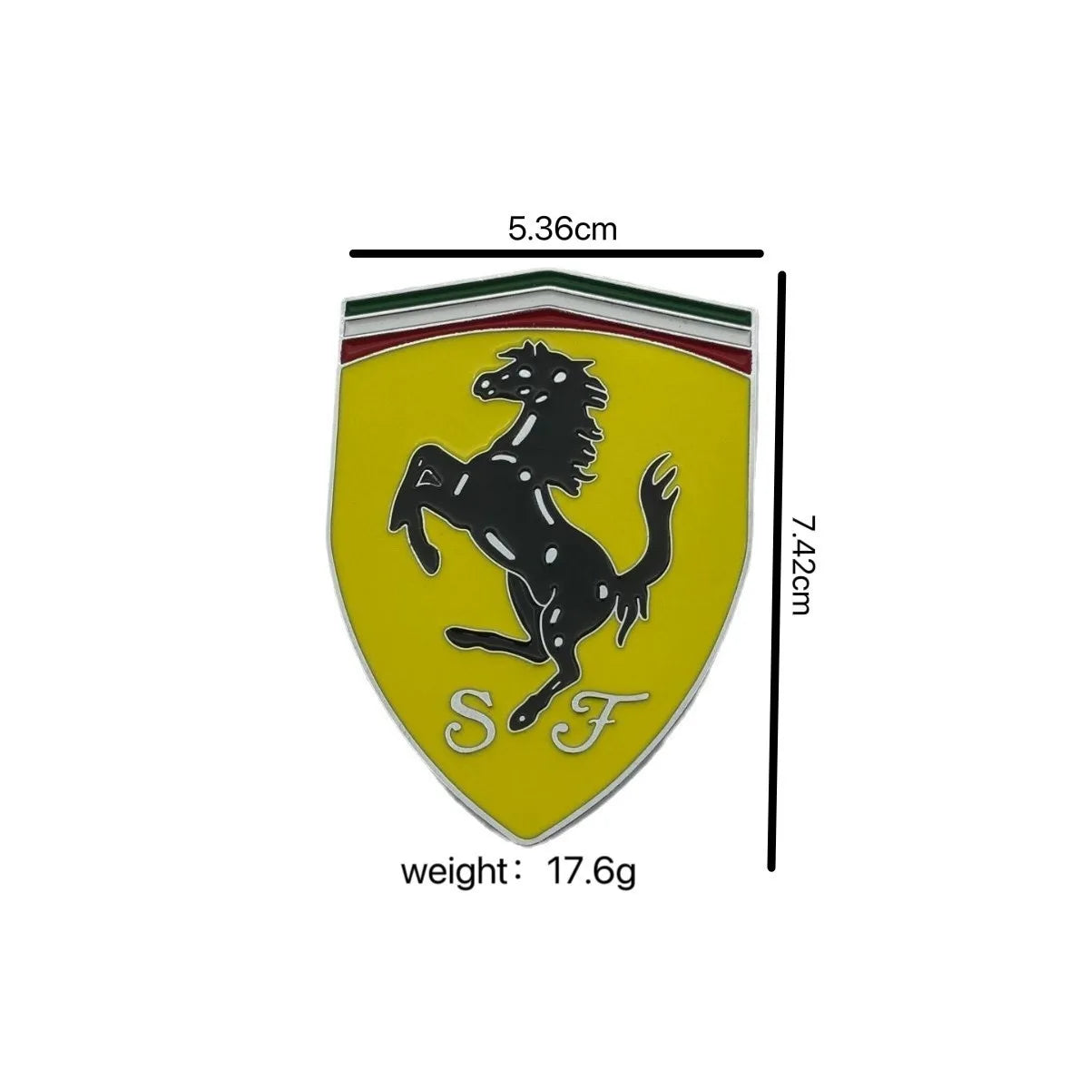 Car Styling 3D Sticker Metal Badge