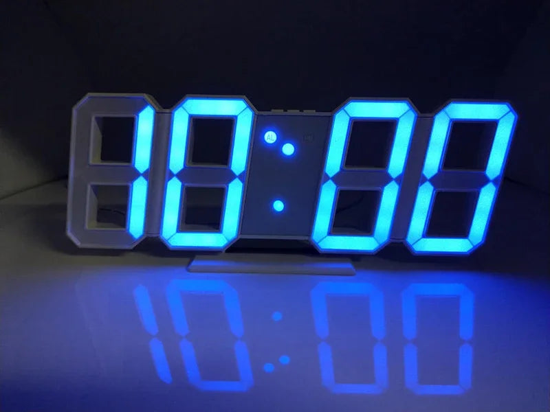 3D LED Digital Alarm Clock
