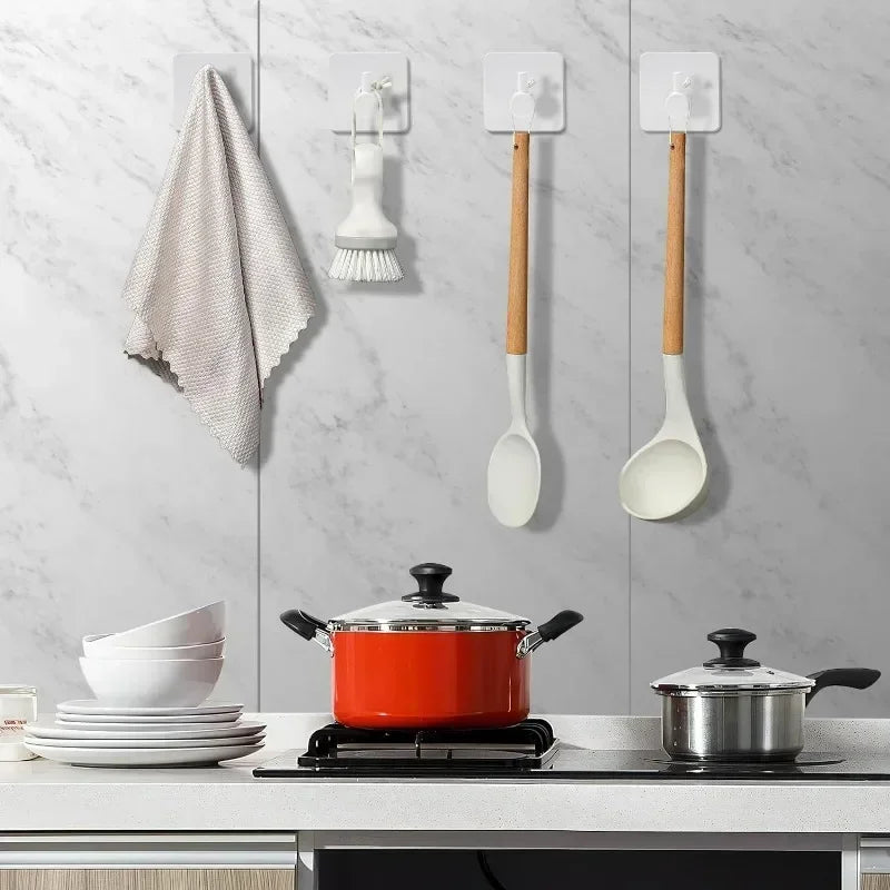 6Pcs Strong Adhesive Wall Hook