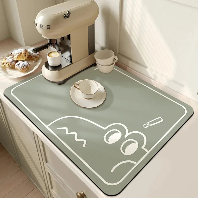 Antiskid Kitchen Absorbent Draining Mat