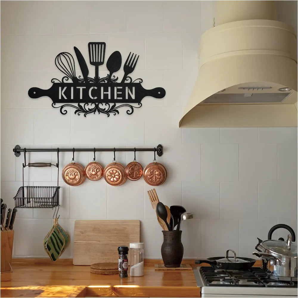 Kitchen Metal Sign