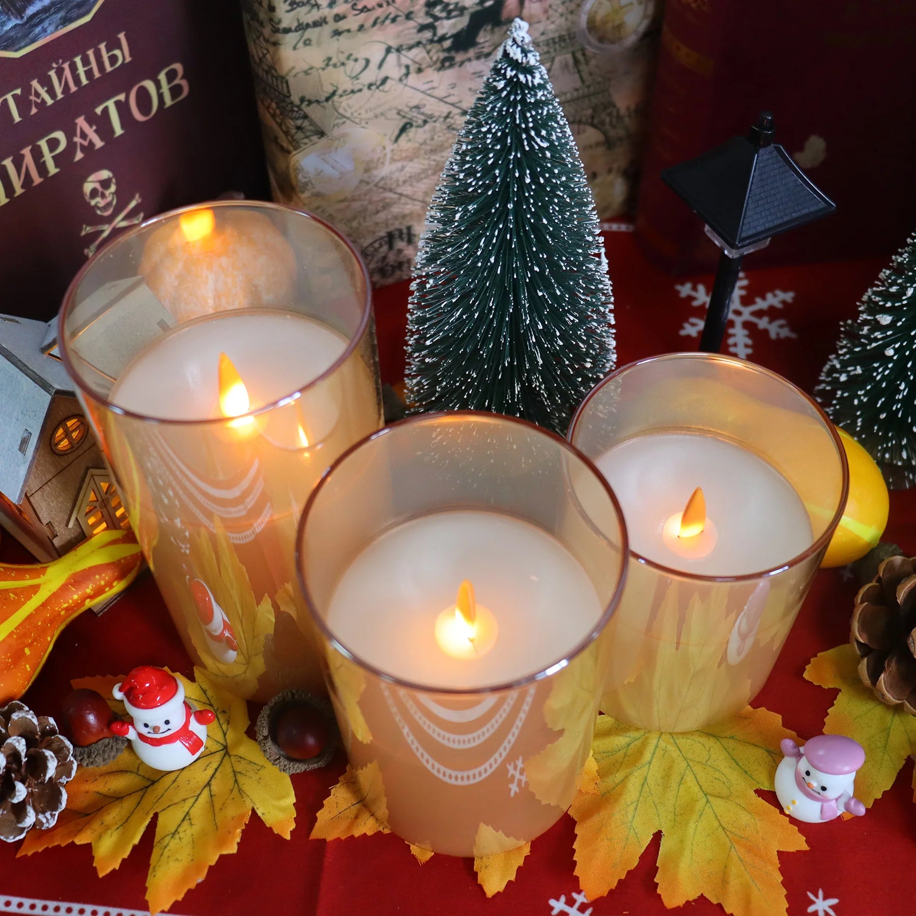 Rechargeable Flickering Flameless Candles