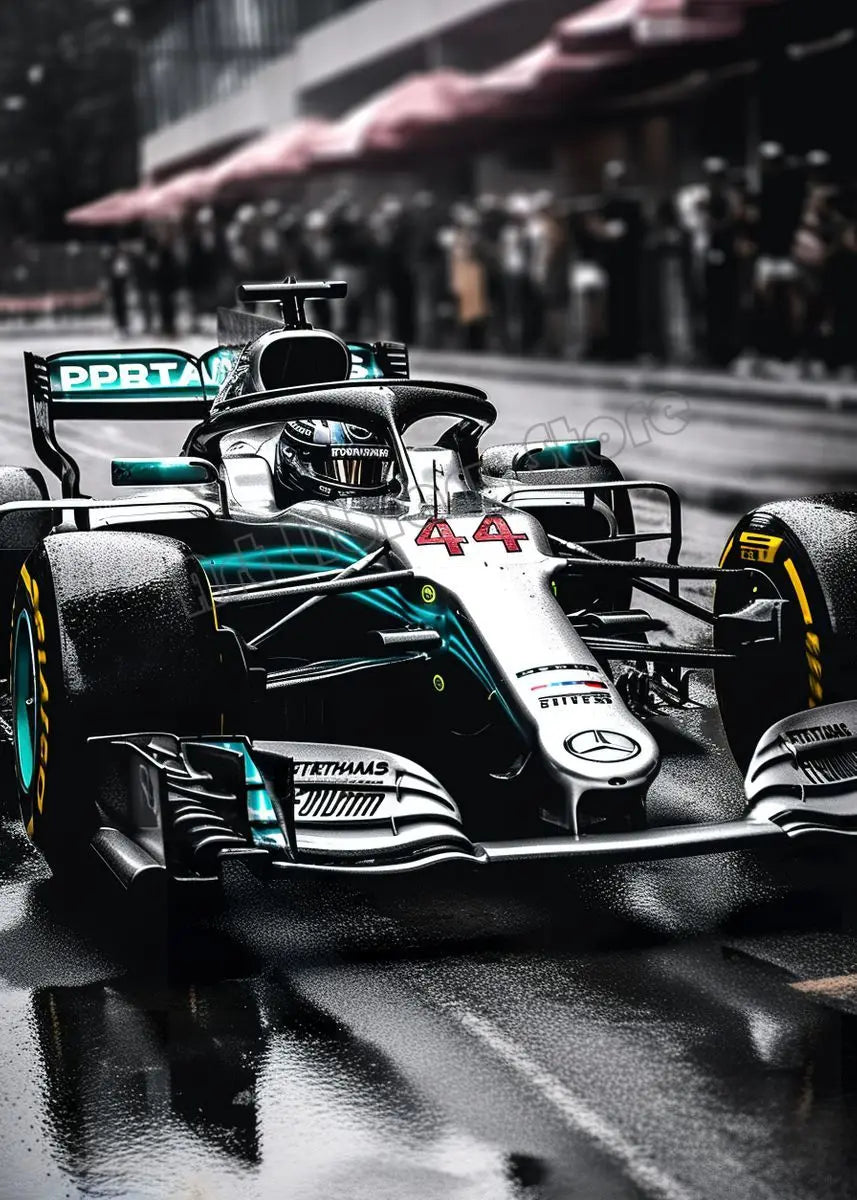 F1 Car Poster