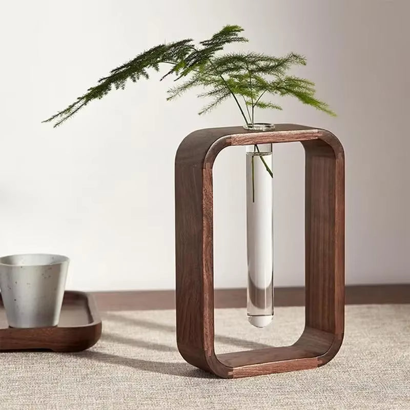 Glass Hydroponic Plant Container