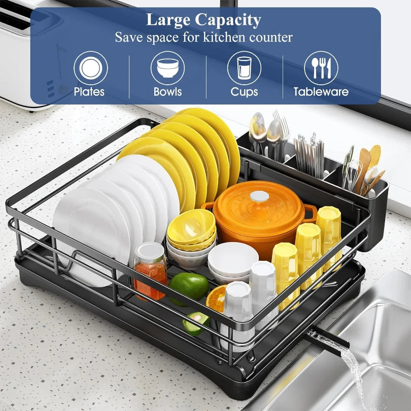 Kitchen Counter Dish Drying Rack