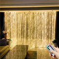 USB Plug Curtain LED String Lights
