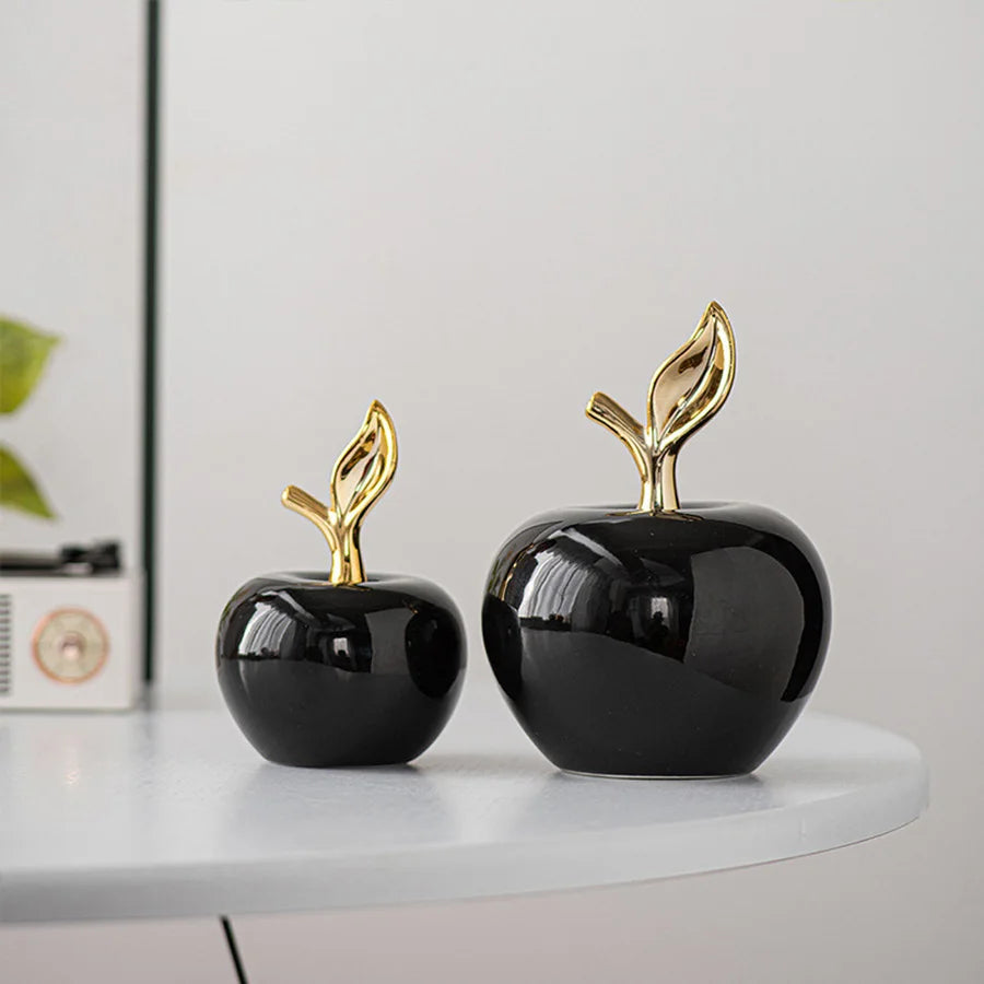 Ceramic Apple Statue