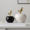 Ceramic Apple Statue