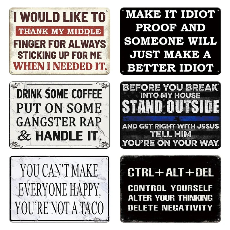 Sign Funny Quotes