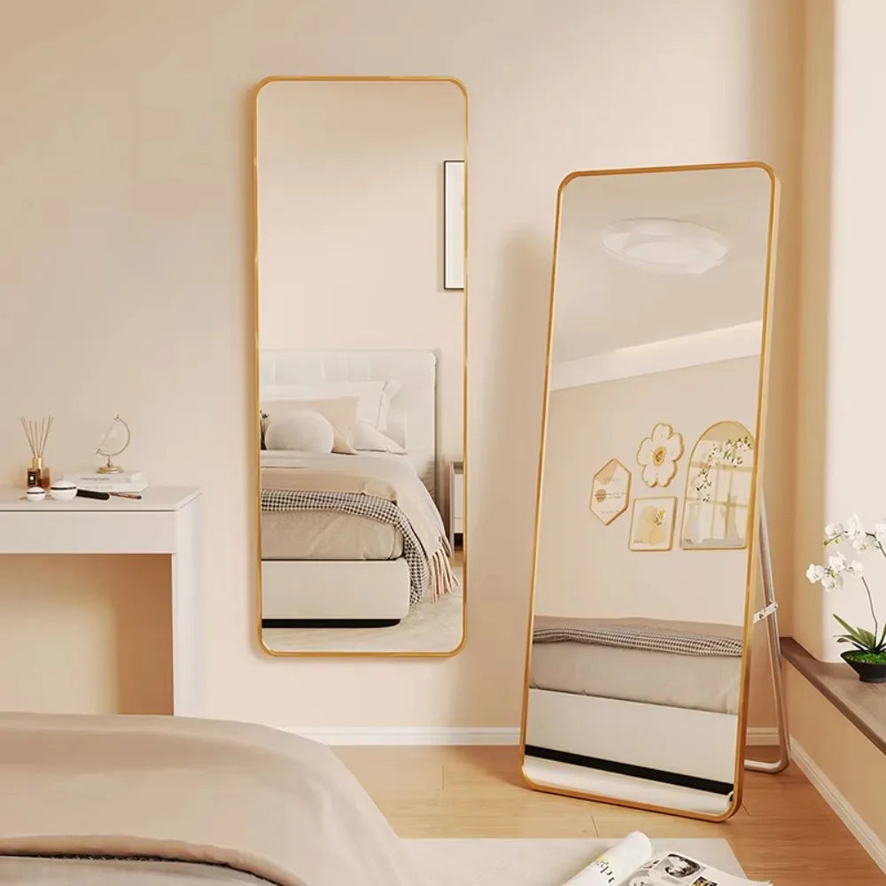 Tempered Glass Floor Mirror