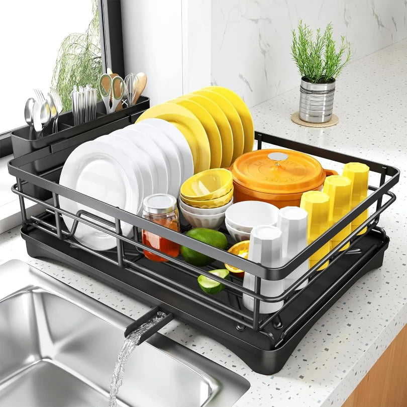 Kitchen Counter Dish Drying Rack