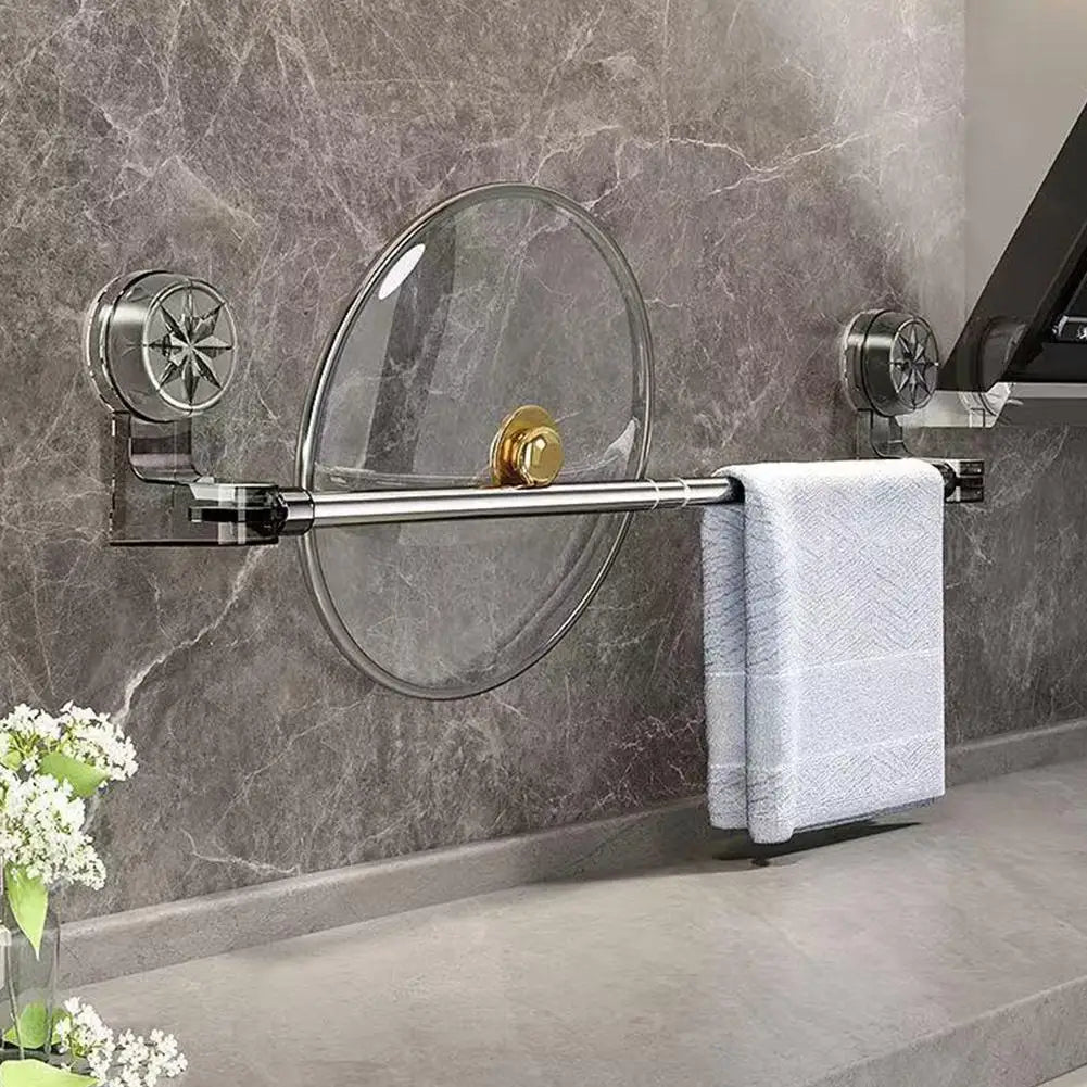 Suction Cup Towel Rack