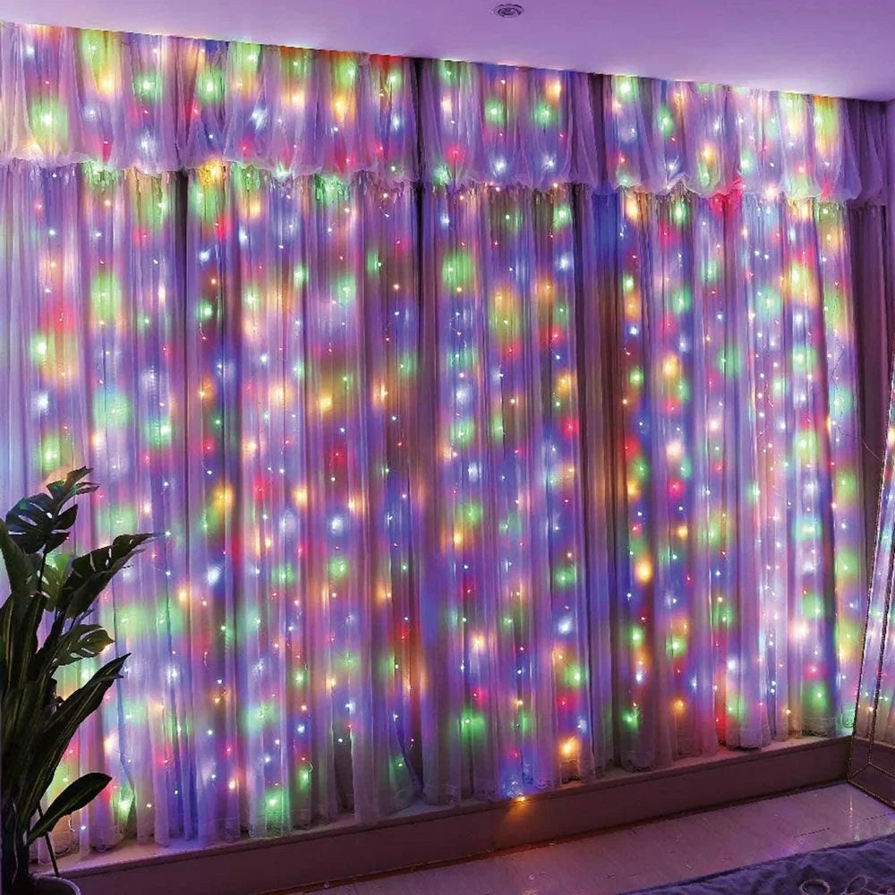 Curtain Garland 8 Modes LED